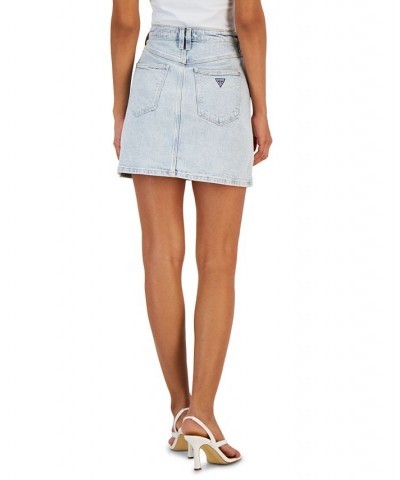 Women's Eco-Friendly Carla Denim Mini Skirt Hidden Desire $54.00 Skirts