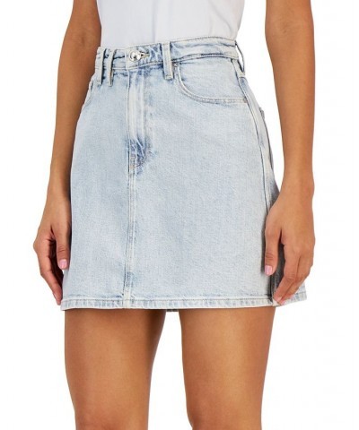 Women's Eco-Friendly Carla Denim Mini Skirt Hidden Desire $54.00 Skirts