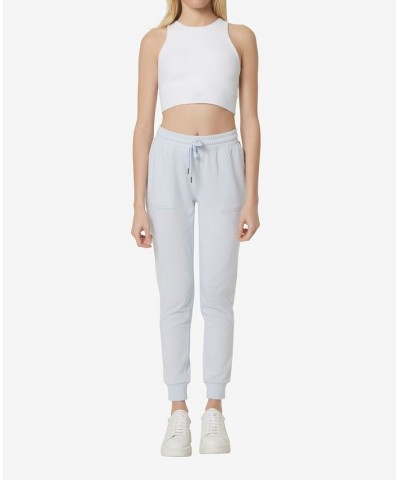 Women's French Terry Jogger Pants Blue $22.96 Pants