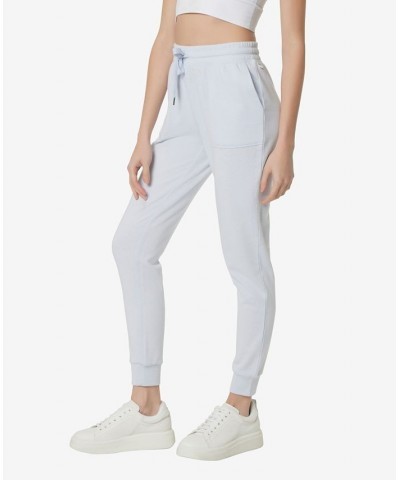 Women's French Terry Jogger Pants Blue $22.96 Pants