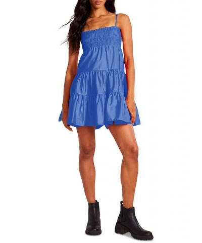Women's Dream About Me Cotton Dress Amparo Blue $20.35 Dresses