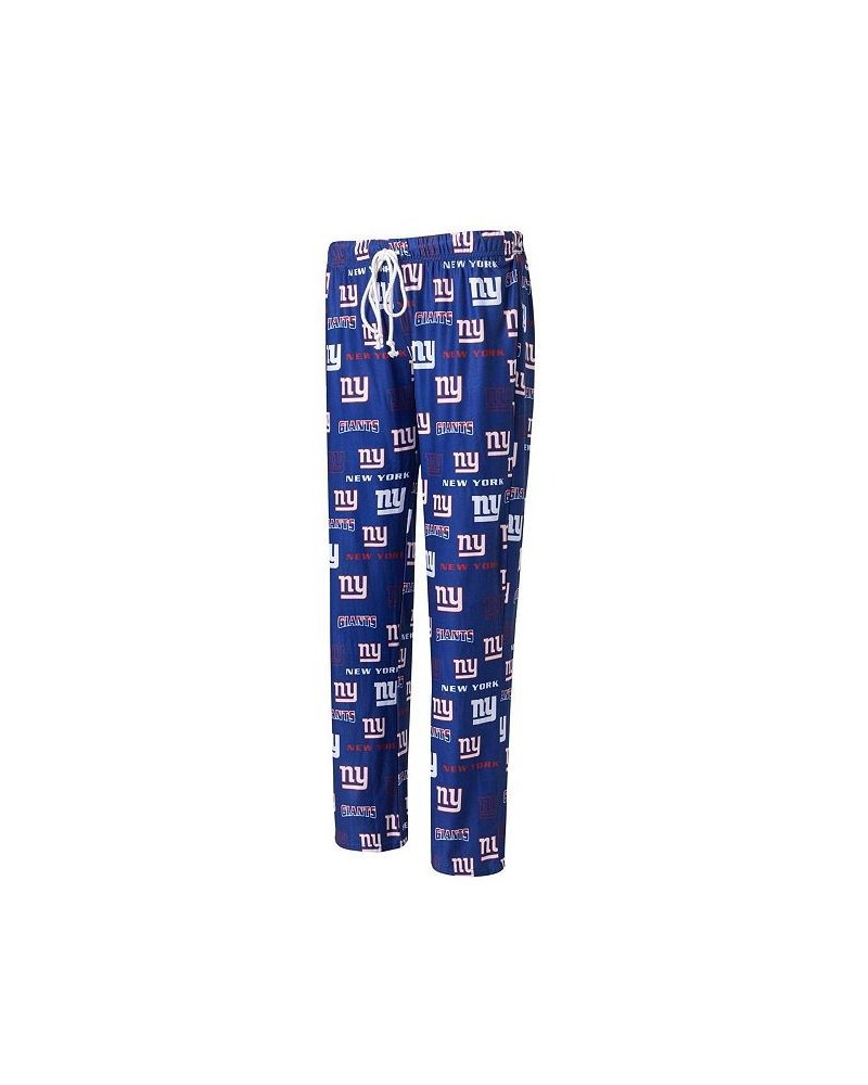 Women's Royal New York Giants Breakthrough Knit Pants Royal $20.25 Pajama