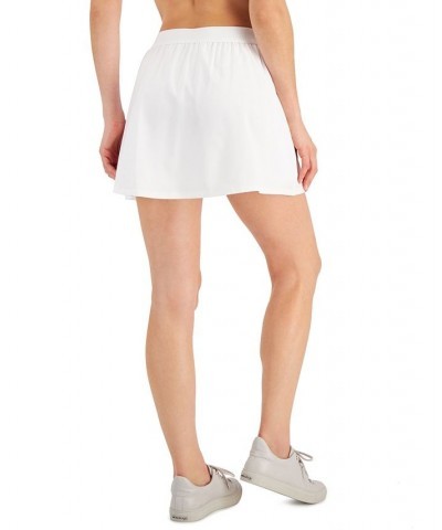 Women's Woven Skort Bright White $11.25 Skirts