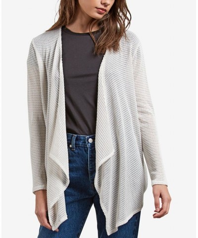 Juniors' Go Go Wrap Cardigan Oatmeal $30.80 Sweaters