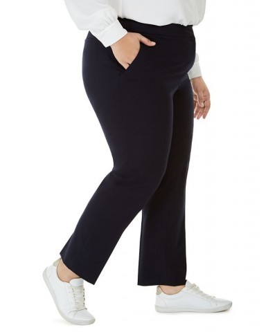 Trendy Plus Size Dress Pants Blue $42.66 Pants