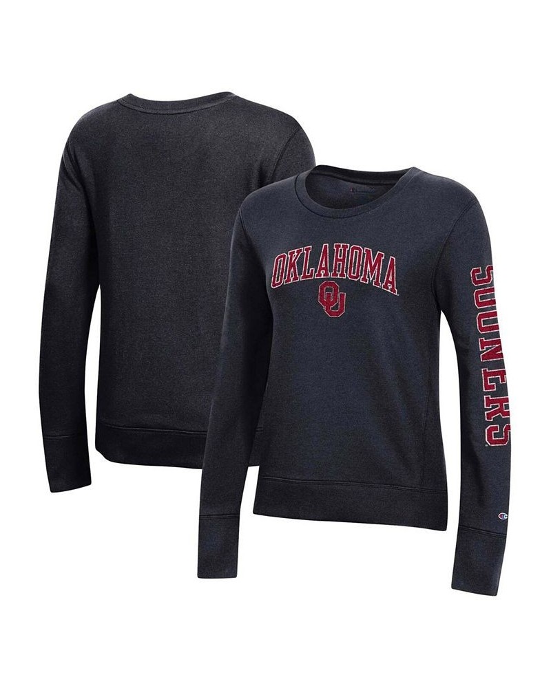 Women's Black Oklahoma Sooners University 2.0 Fleece Sweatshirt Black $29.40 Sweatshirts