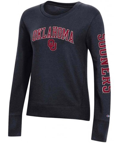 Women's Black Oklahoma Sooners University 2.0 Fleece Sweatshirt Black $29.40 Sweatshirts