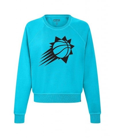 Women's Turquoise Phoenix Suns 2022 23 City Edition Ashlyn Pullover Sweatshirt Turquoise $34.40 Sweatshirts