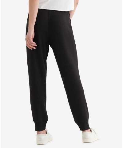 Women's Cloud Jersey Easy Joggers Jet Black $42.93 Pants