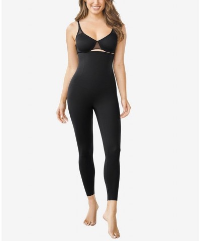 Women's Extra High Waisted Firm Compression Leggings Black $36.55 Shapewear
