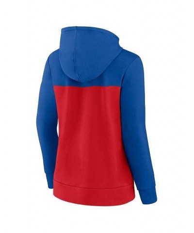 Women's Branded Royal Red Chicago Cubs Take The Field Colorblocked Hoodie Full-Zip Jacket Royal, Red $40.00 Jackets