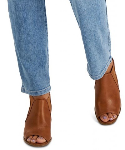Petite Straight Leg High Rise Jeans Wild Heart $17.39 Jeans