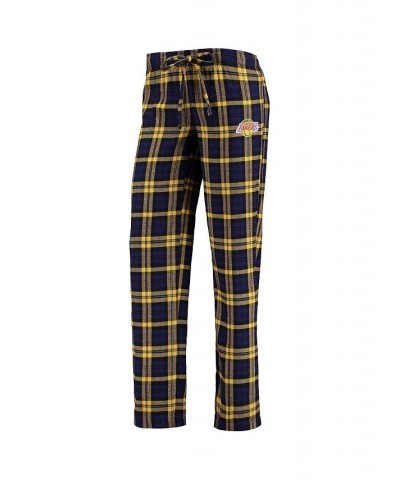 Women's Purple Gold Los Angeles Lakers Lodge T-shirt and Pants Sleep Set Purple, Gold $25.80 Pajama