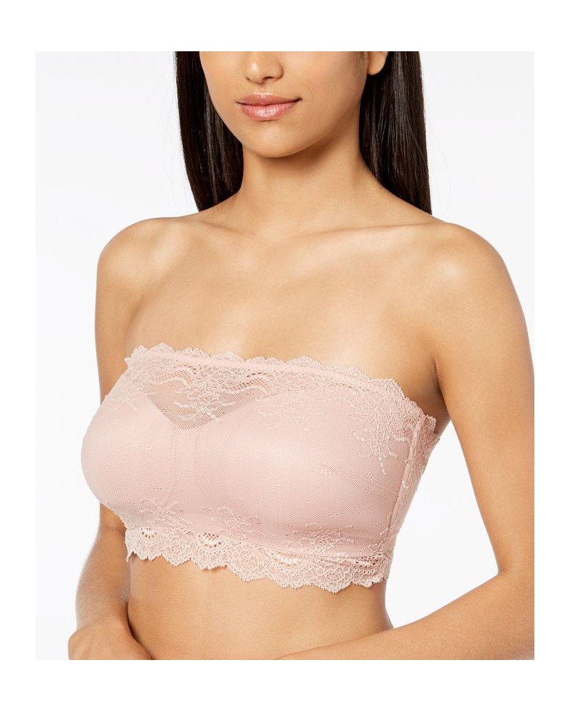 Undie-tectable Strapless Bandeau Bra 30031R Pink $27.84 Bras