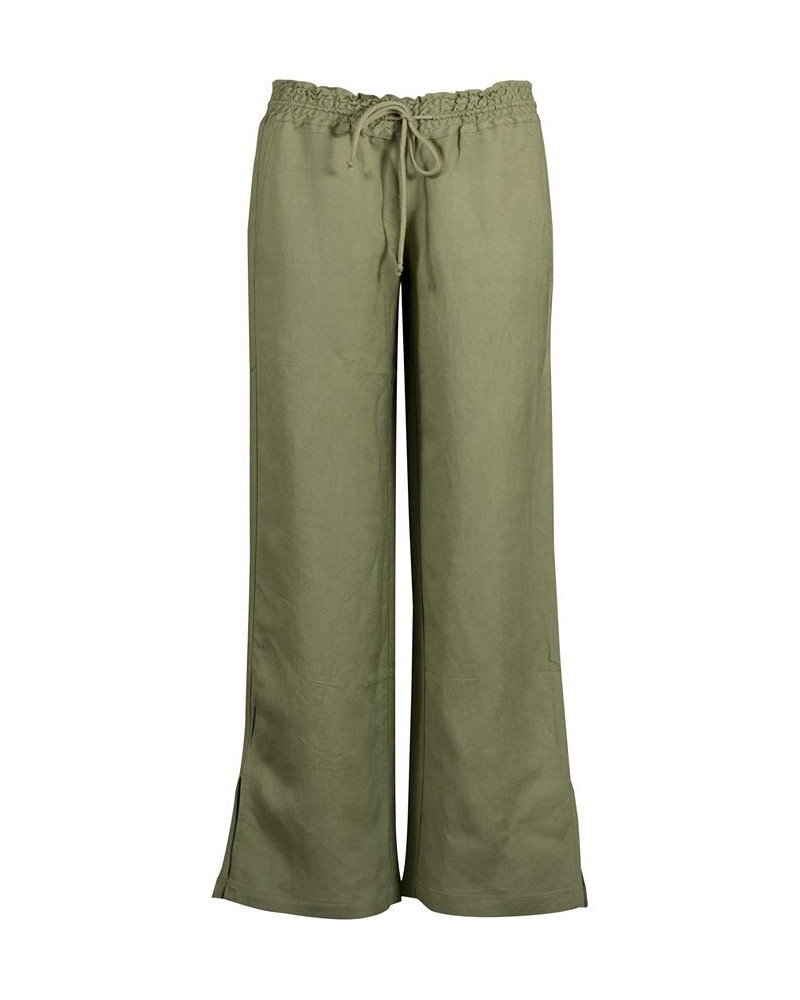 Women's Coastal Drawstring Pants Green $29.44 Pants