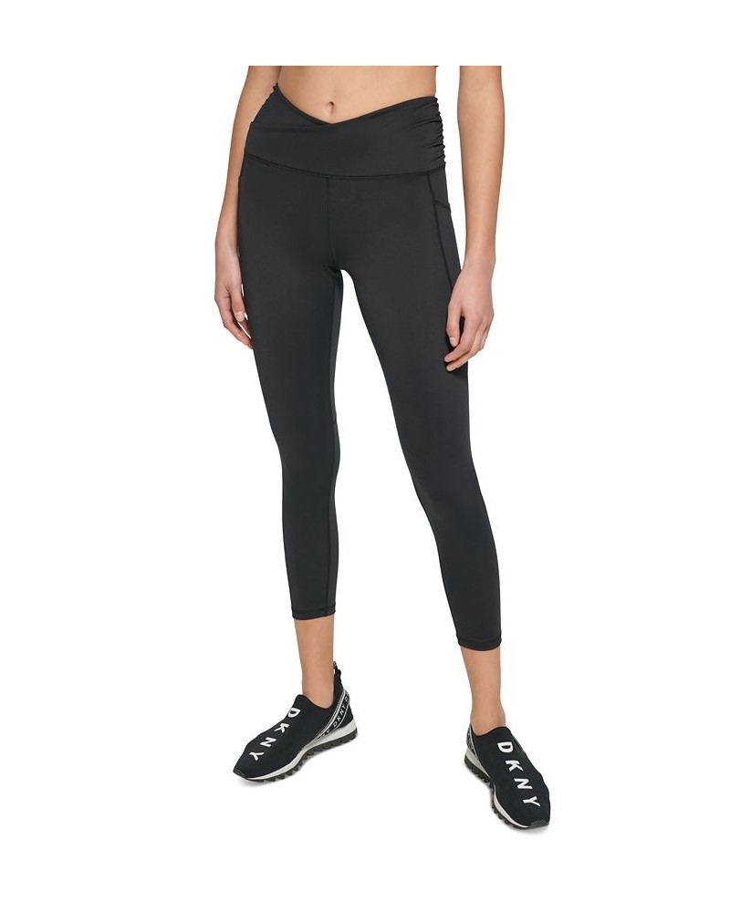 Crossover Balance Compression Super Soft Leggings Black $19.48 Pants