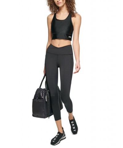 Crossover Balance Compression Super Soft Leggings Black $19.48 Pants