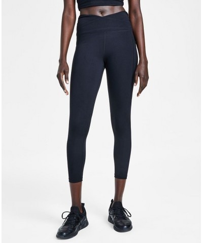 Crossover Balance Compression Super Soft Leggings Black $19.48 Pants