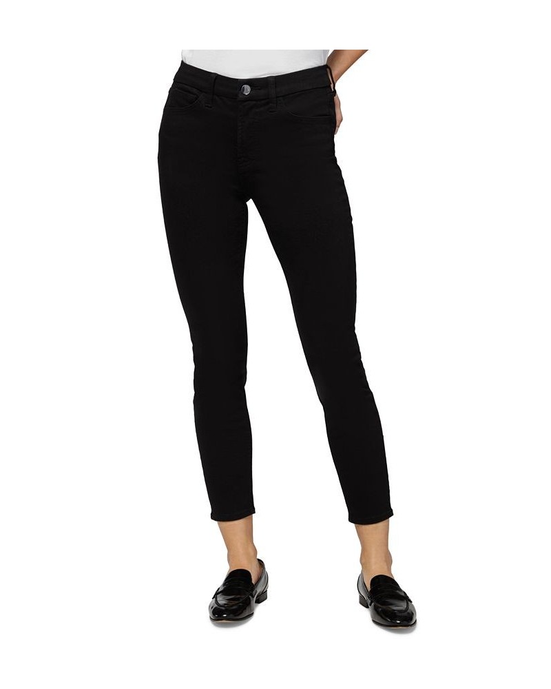 by 7 For All Mankind Women's Mid-Rise Ankle Skinny Jeans Classic Black $51.23 Jeans