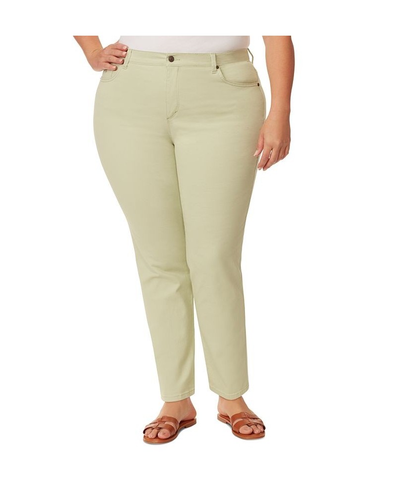 Women's Plus Amanda Average Length Jean Matcha Latte $18.23 Jeans