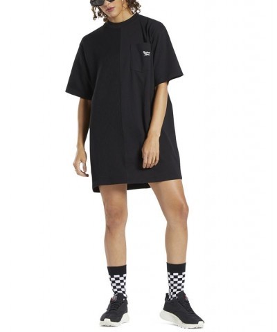 Women's Classics T-Shirt Dress Black $14.96 Dresses