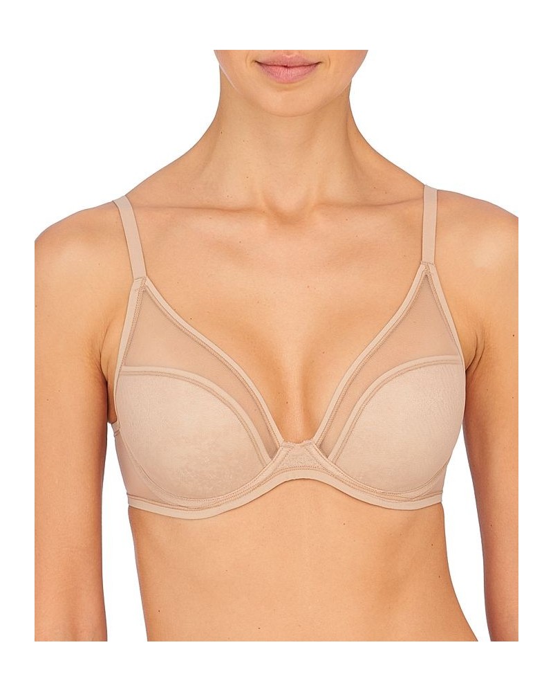 Women's Escape Spacer Underwire T-Shirt Bra 721267 Brown $21.81 Bras