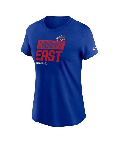 Women's Royal Buffalo Bills 2022 AFC East Division Champions Locker Room Trophy Collection T-shirt Royal $26.49 Tops