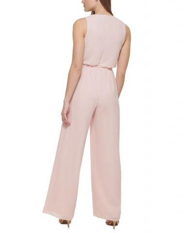 Cowlneck Jumpsuit Blush $49.81 Pants