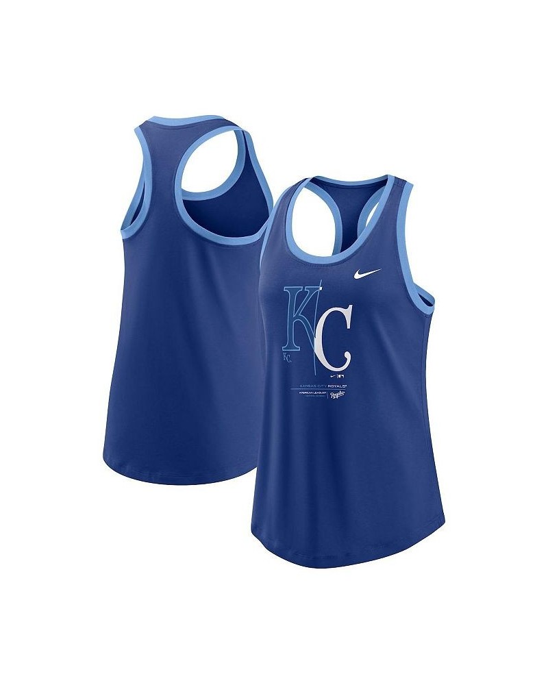 Women's Royal Kansas City Royals Tech Tank Top Royal $18.00 Tops