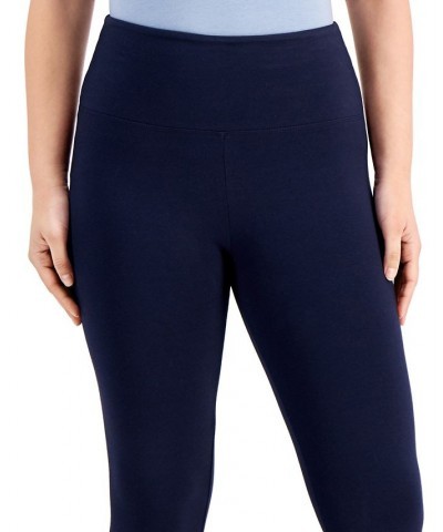 Women's High-Rise Capri Leggings Industrial Blue $10.99 Pants