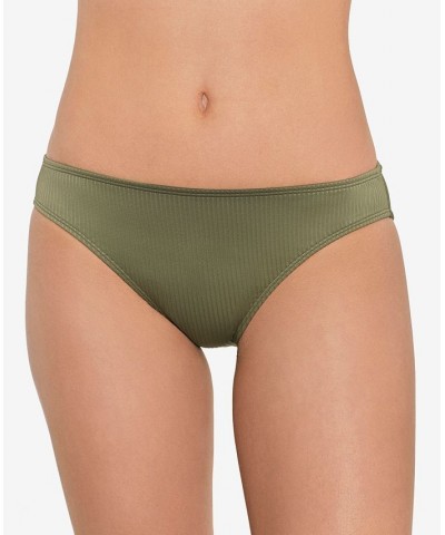 Juniors' Hipster Bikini Bottoms Green $12.90 Swimsuits