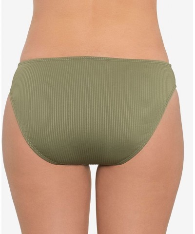 Juniors' Hipster Bikini Bottoms Green $12.90 Swimsuits