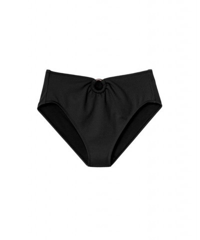 Sydney Women's Swimwear Panty Bottom Black $10.48 Swimsuits