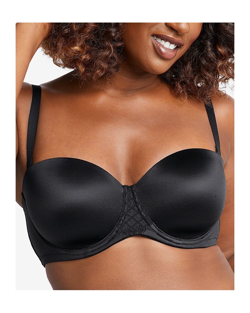 One Smooth U Stay in Place Strapless Underwire BraDF6599 Black $31.32 Bras