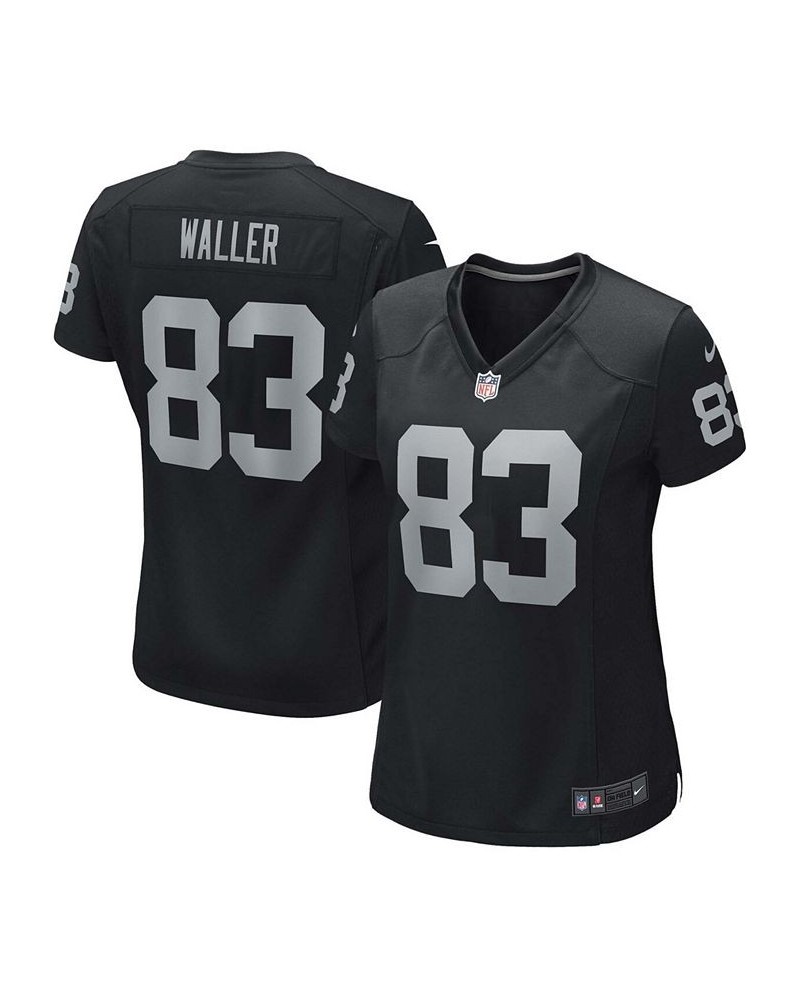 Women's Darren Waller Black Las Vegas Raiders Game Player Jersey Black $53.20 Jersey