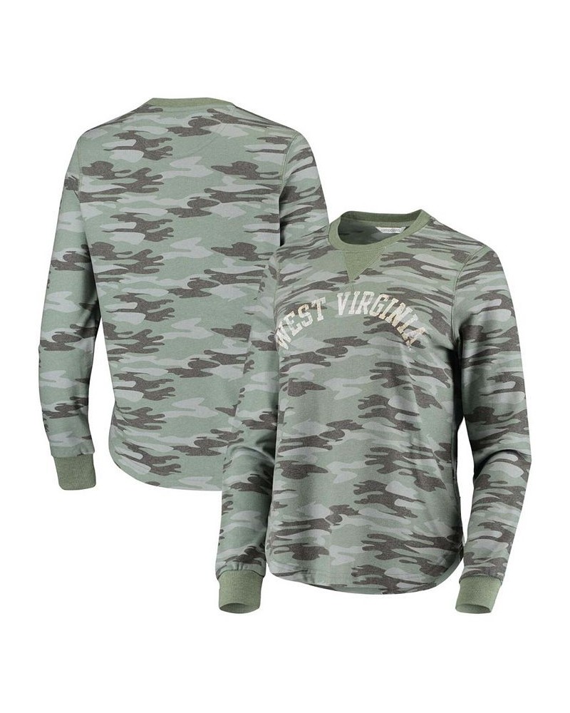 Women's Camo West Virginia Mountaineers Comfy Pullover Sweatshirt Camo $31.19 Sweatshirts