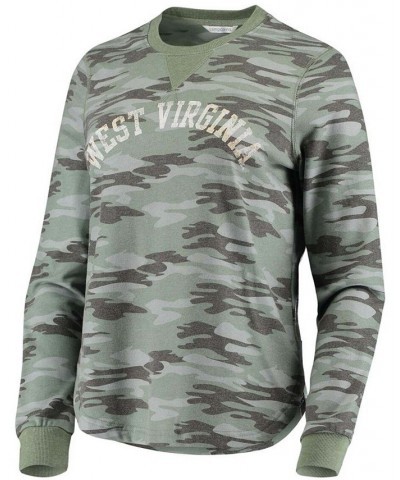 Women's Camo West Virginia Mountaineers Comfy Pullover Sweatshirt Camo $31.19 Sweatshirts