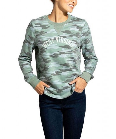 Women's Camo West Virginia Mountaineers Comfy Pullover Sweatshirt Camo $31.19 Sweatshirts