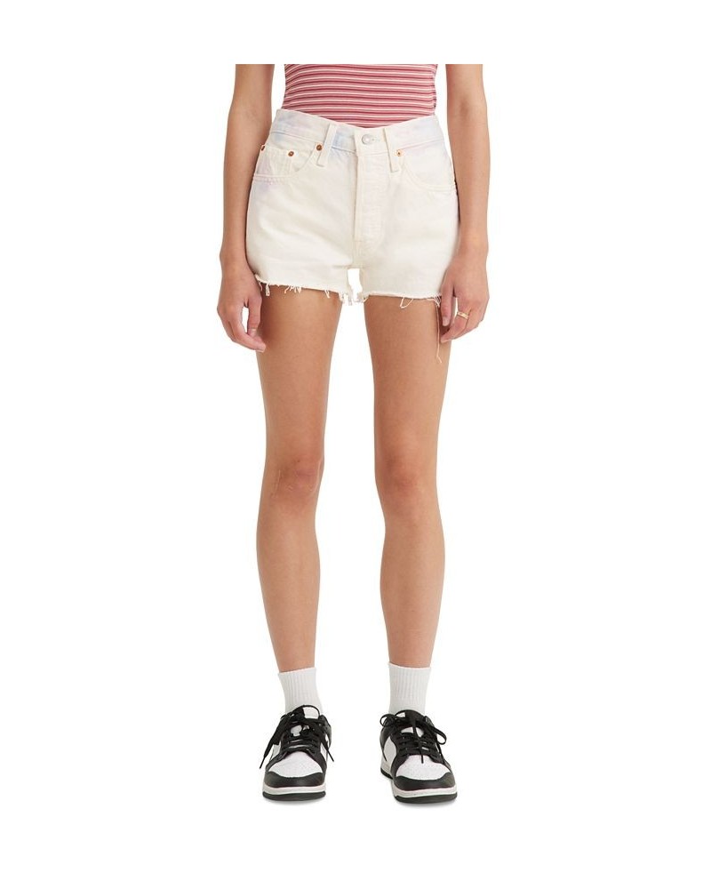 Women's 501 Cotton High-Rise Denim Shorts Visions Of Tomorrow $35.39 Shorts