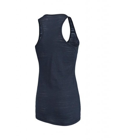 Women's Navy Seattle Mariners Multicount Racerback Tank Top Navy $30.67 Tops