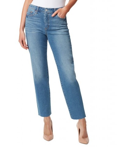 Women's Spotlight Raw-Hem Straight-Leg Jeans GET ON WIT $23.88 Jeans