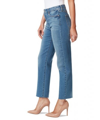 Women's Spotlight Raw-Hem Straight-Leg Jeans GET ON WIT $23.88 Jeans