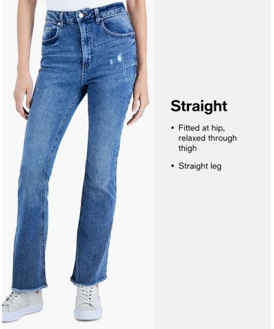 Women's Spotlight Raw-Hem Straight-Leg Jeans GET ON WIT $23.88 Jeans