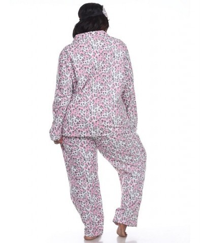 Plus Size 3-Piece Pajama Set Grey $26.00 Sleepwear