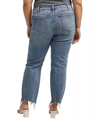 Plus Size Beau High Rise Slim Leg Jeans Indigo $31.40 Jeans