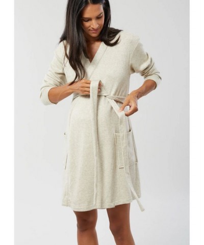 Women's Maternity Robe Pelican $44.10 Sleepwear