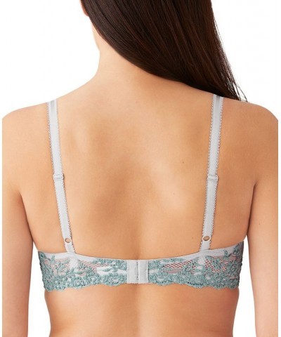 Embrace Lace Underwire Bra 65191 Up To DDD Cup Micro Chip/tourmaline $36.40 Bras