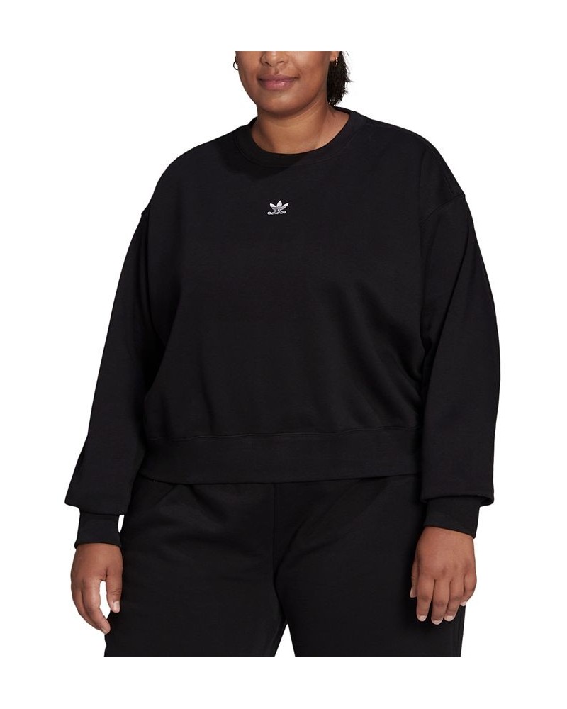 Plus Size Logo-Graphic Sweatshirt Black $19.95 Sweatshirts