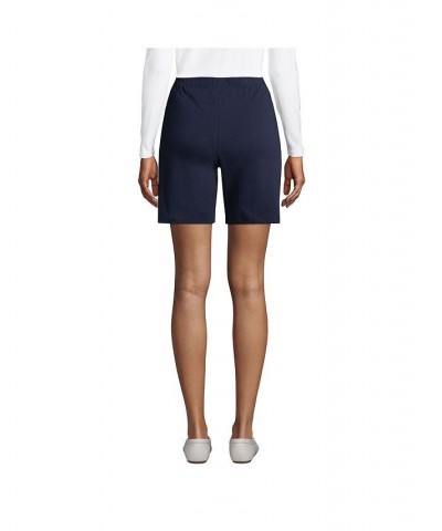 Women's Sport Knit High Rise Elastic Waist Pull On Shorts Radiant navy $27.47 Shorts