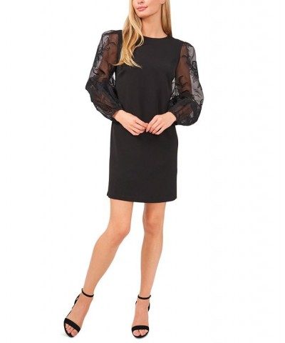 Lace-Sleeve Dress Rich Black $39.33 Dresses